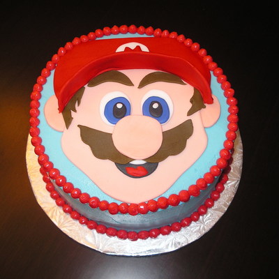 Super Mario Cake