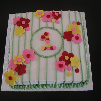Flower Birthday Cake