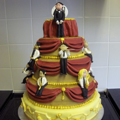 A Conductor's Retirement Cake