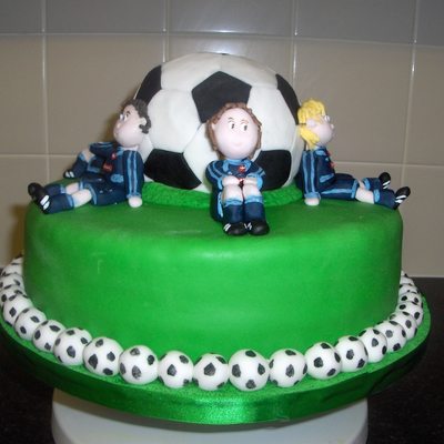 Football Birthday Cake
