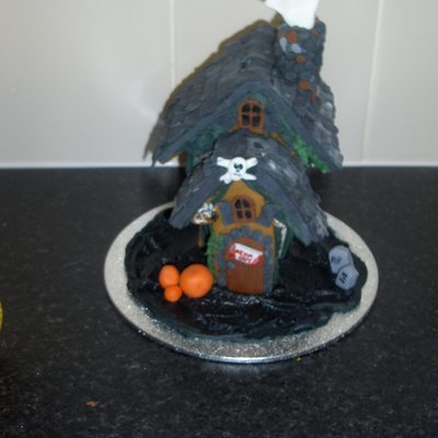 Haunted Gingerbread House
