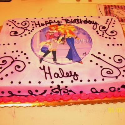 Shopping Diva Birthday Cake !