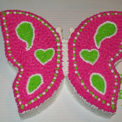 Butterfly 1St Birthday Cake