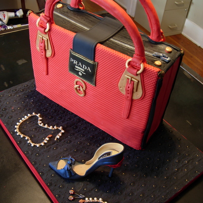 Prada Handbag Cake