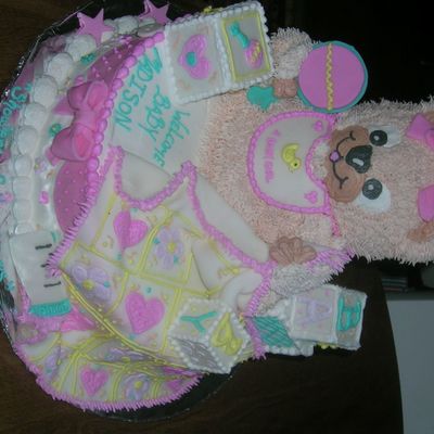 Girl Bear Baby Shower