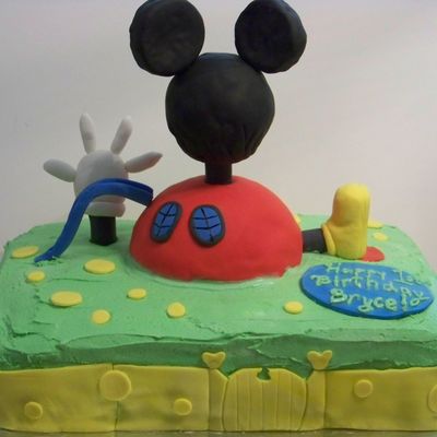 Playhouse Disney First Birthday Cake