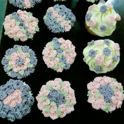 Some Of My First Cupcakes