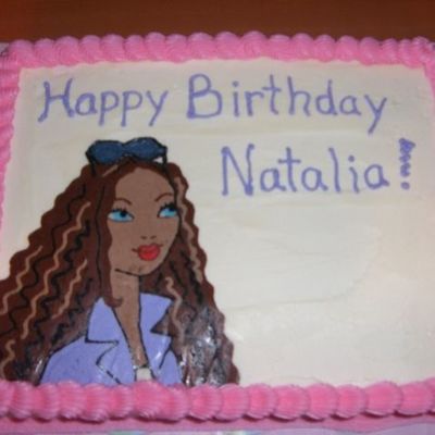 Madison Myscene Barbie Cake