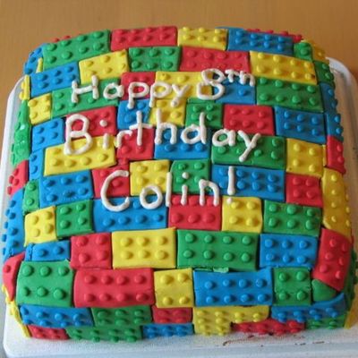 Lego Birthday Cake