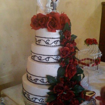 Melissa's Wedding Cake