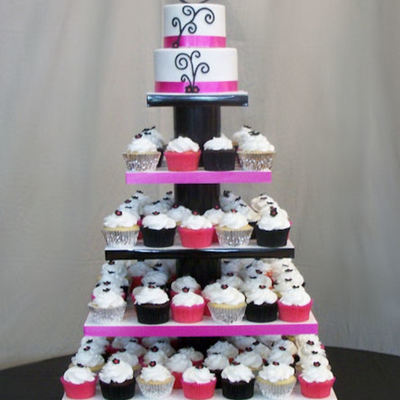 Pink/black Tower