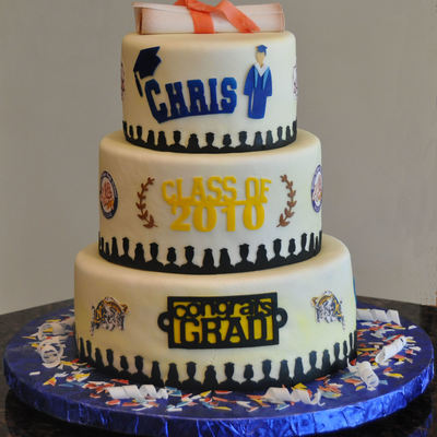 Chris's Graduation Cake