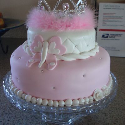 Butterfly Princess Cake