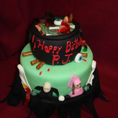 Halloween Birthday Cake