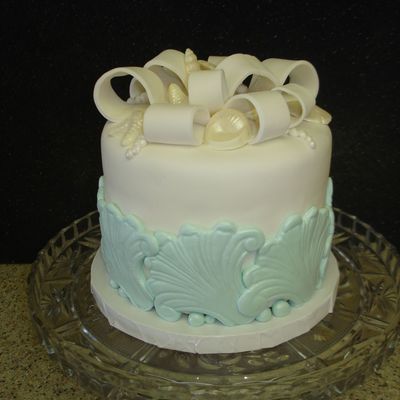 Ocean Wedding Cake