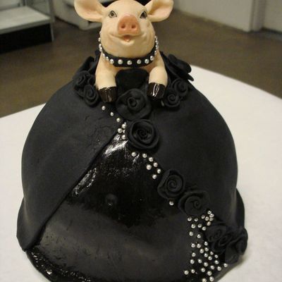 Biker Ballgown Piggy