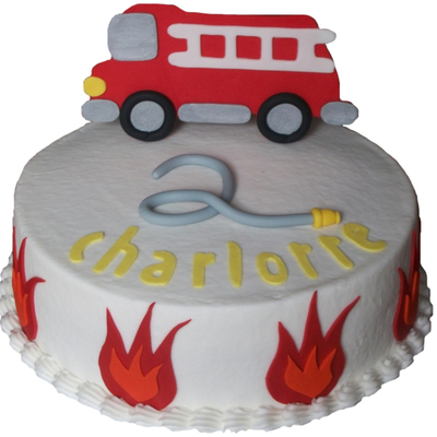 Firetruck Cake