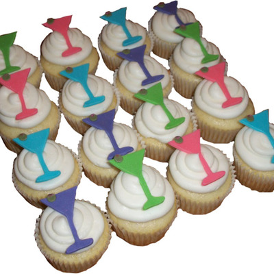 Martini Cupcakes