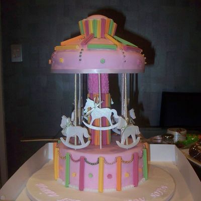 Carousel Cake