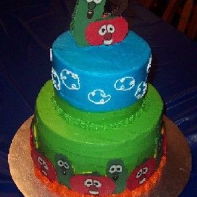 Veggietales Birthday Cake
