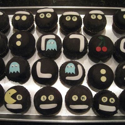 Pac Man Cupcakes