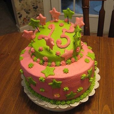 Topsy Turvy Birthday Cake