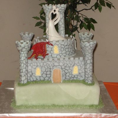 Castle Wedding Cake