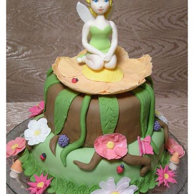 Tinkerbell Cake
