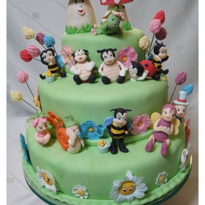 Enchanted Garden Cake