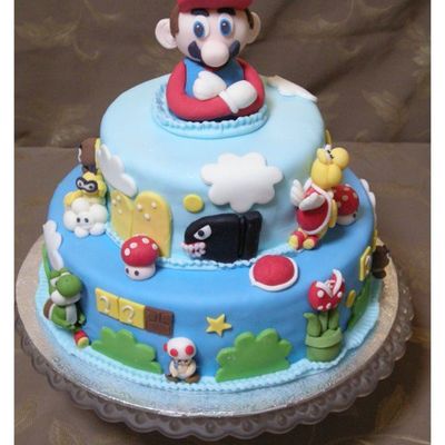 Super Mario Bros Cake