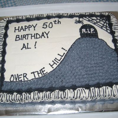 Over The Hill Cake