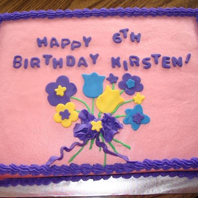 Spring Flowers Birthday