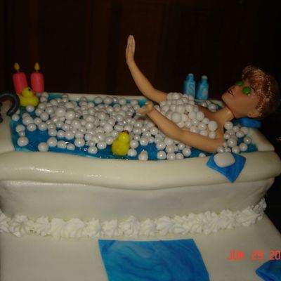 Barbie Bathtub Cake