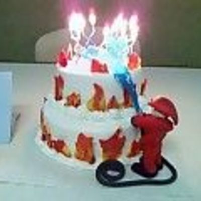 Showering The Flames