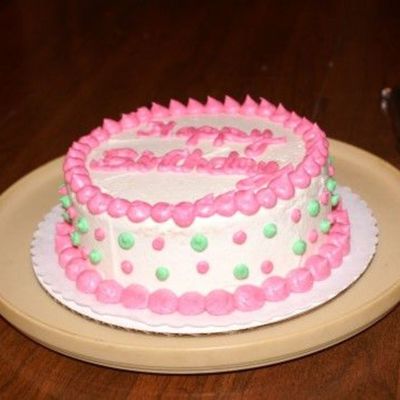 Baby's 1St Cake Tear Into Cake