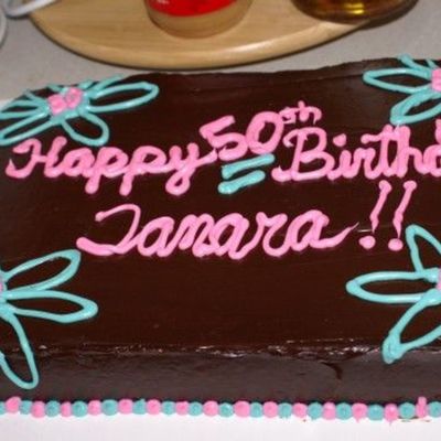 50Th Birthday Cake