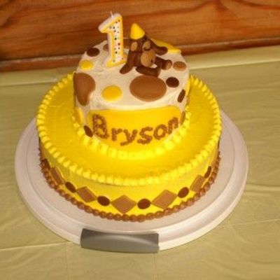Monkey Cake For 1St Birthday