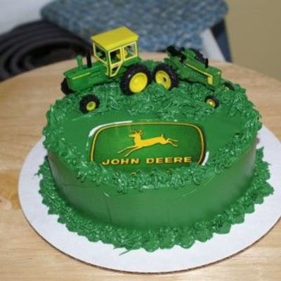 John Deere Cake For The Baby's 1St Birthday
