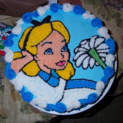 Alice In Wonderland Cake