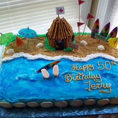 Surfing Cake