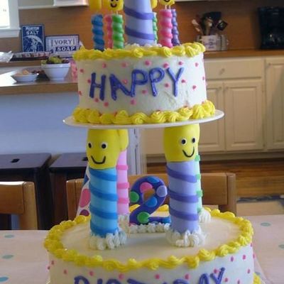 Candle Birthday Cake