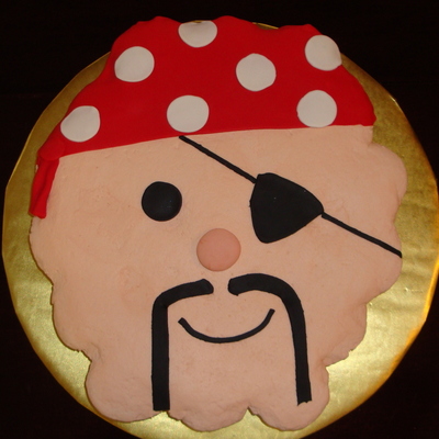 Pirate Cupcake Cake