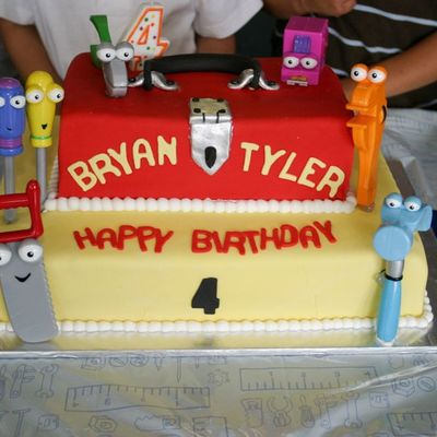 Handy Manny Birthday Cake