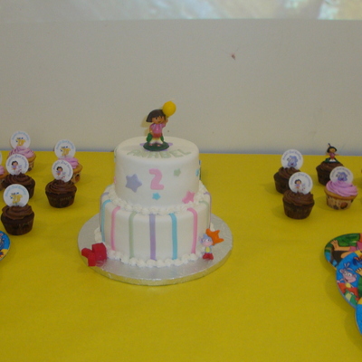 Dora Birthday Cake
