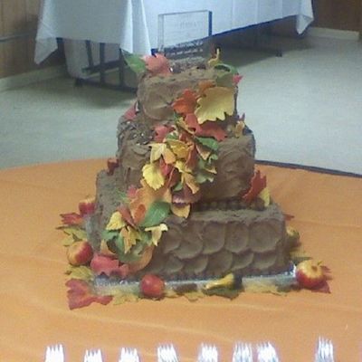 1St Wedding Cake Ever!!!