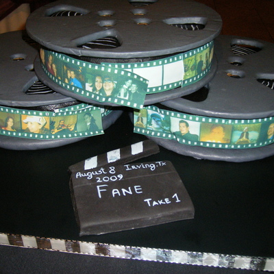 Film Making Groom's Cake