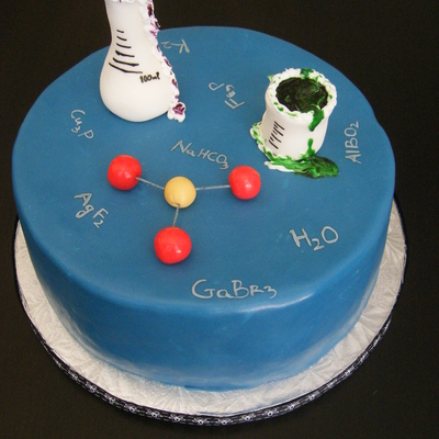 Chemistry B-Day Cake