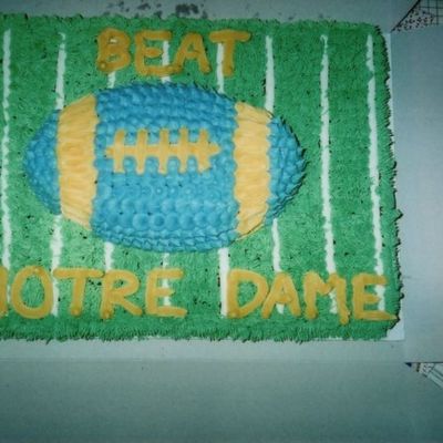 Tailgating Party Cake