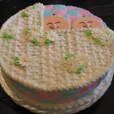 Twin Boy And Girl Shower