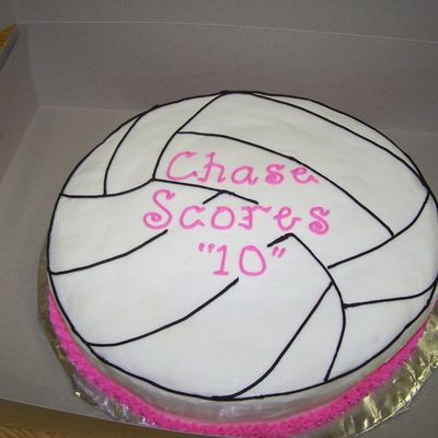 Volleyball Cake